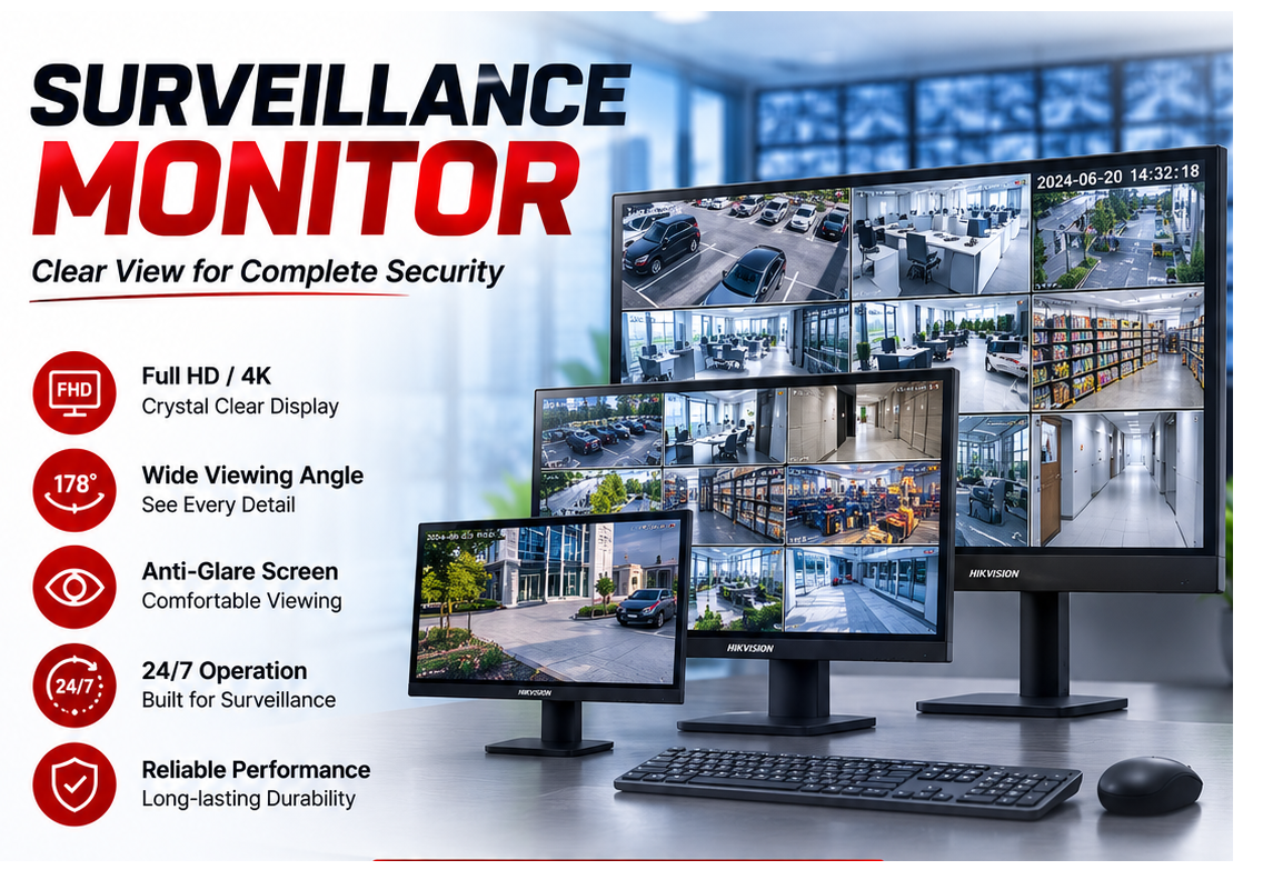 HIKVISION Surveillance Monitors