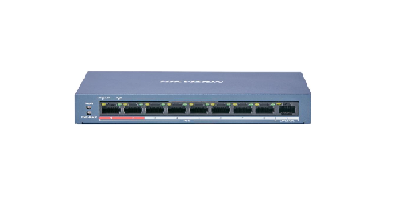 DS-3E0109P-E/M(B) 8 Port Fast Ethernet Unmanaged POE Switch Featured Image