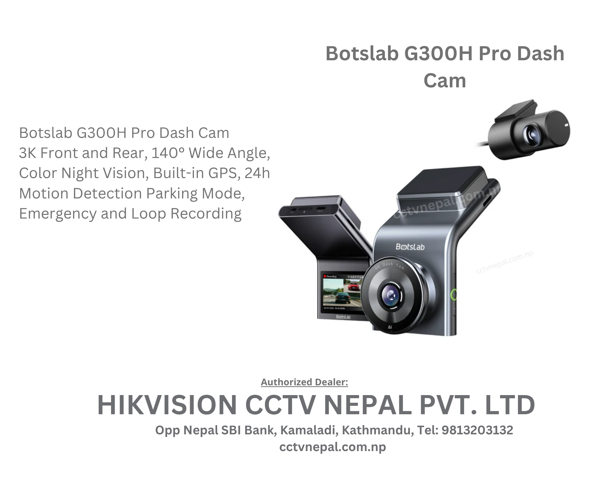 Botslab G300H Pro Dash Cam Featured Image