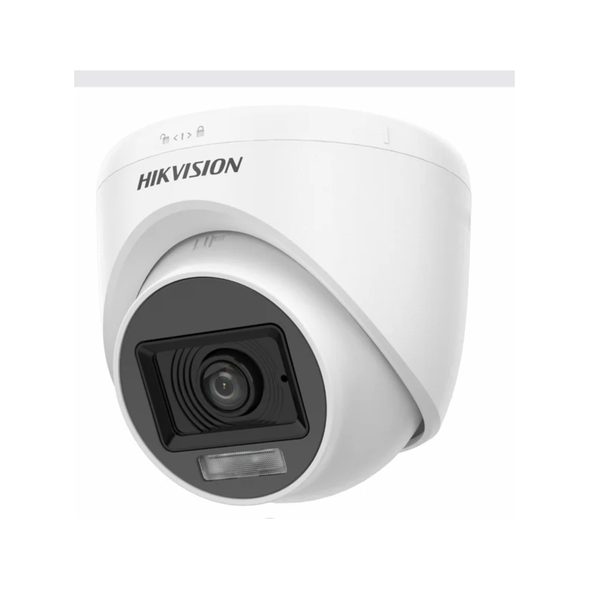 DS-2CE76D0T-LPFS 2MP Smart Hybrid Light Audio Fixed Turret Camera Featured Image