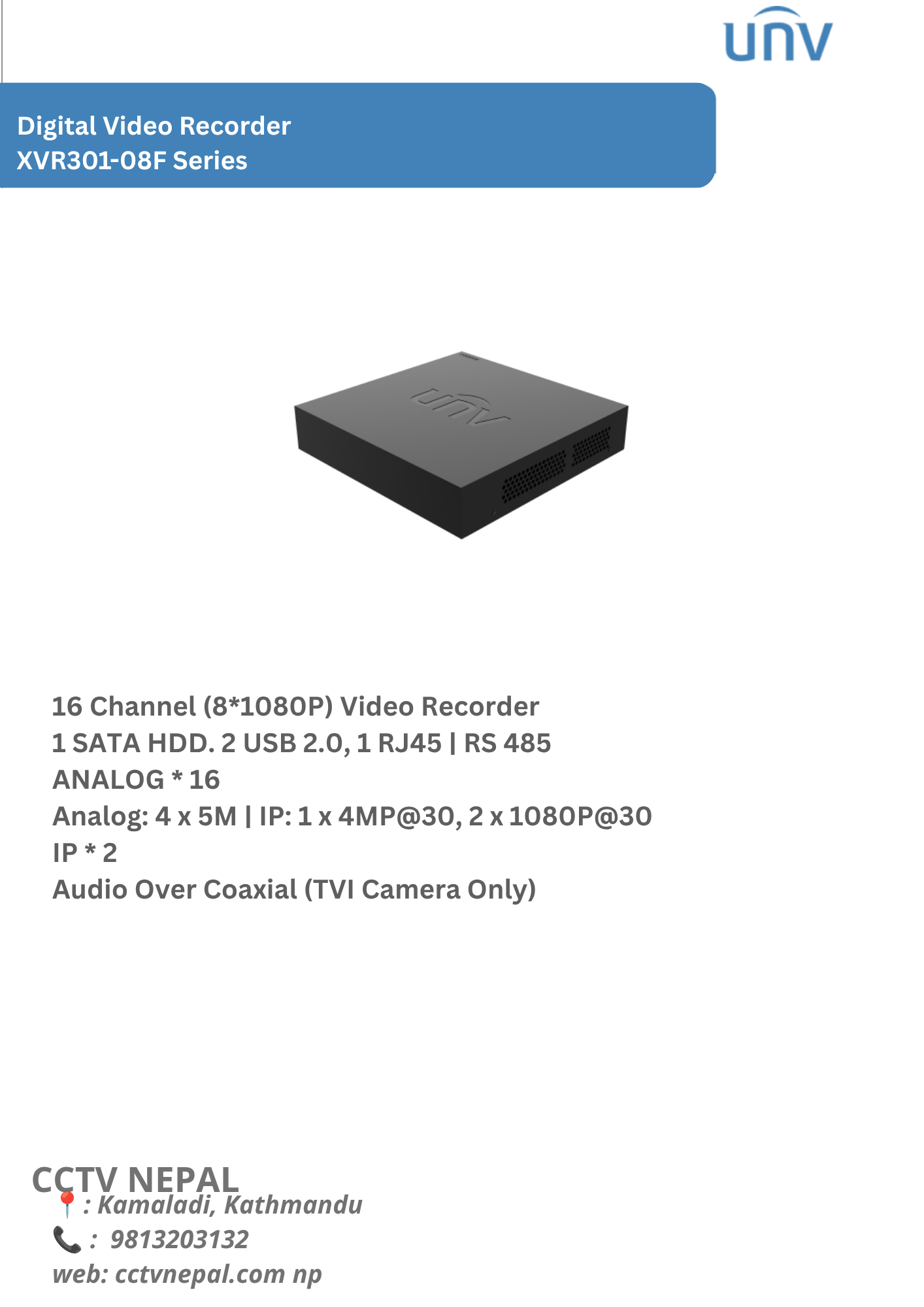 VR301-08F Series Featured Image