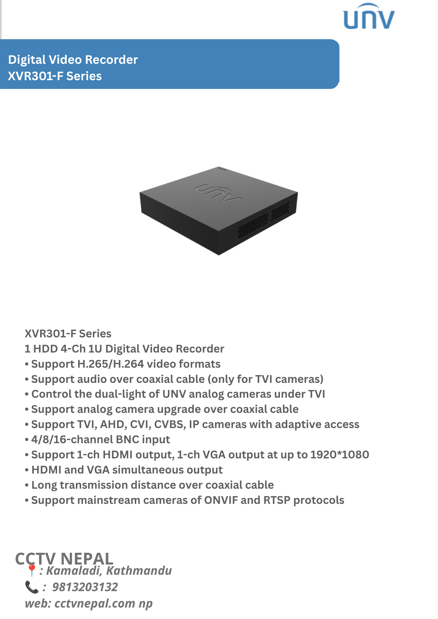 VR301-F Series Featured Image